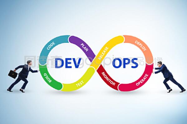 devOps軟件開發它的概念。