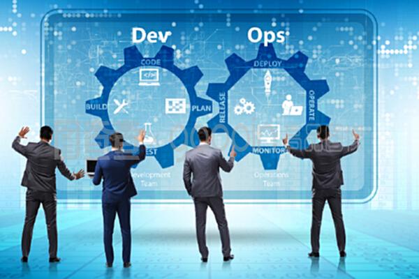 devOps軟件開發它的概念。